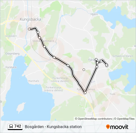 742  Line Map