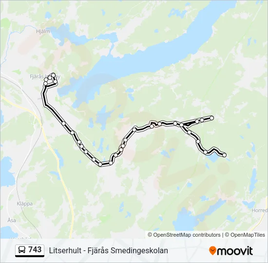 743  Line Map
