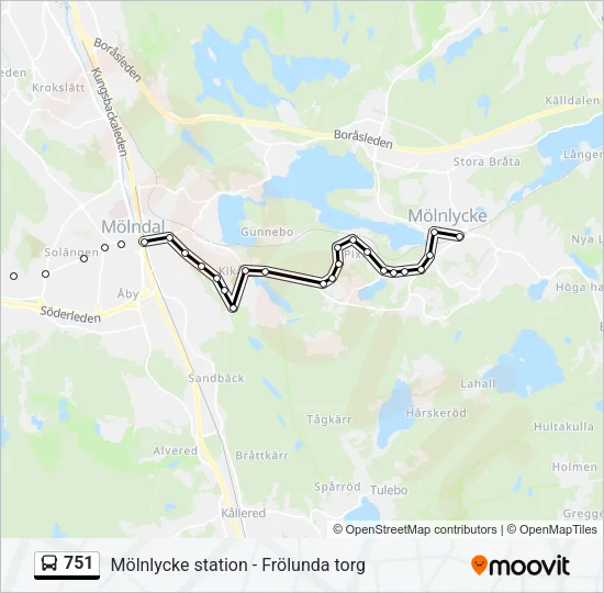 751  Line Map