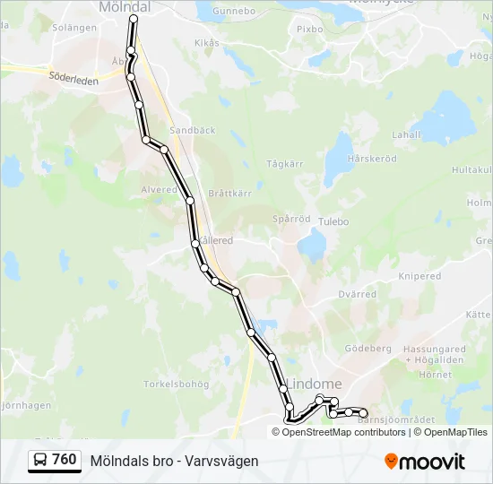 760  Line Map