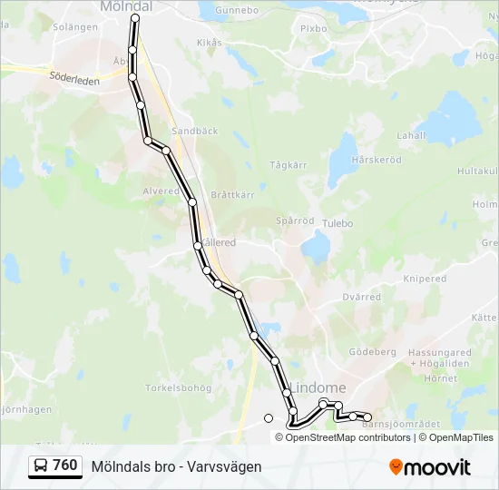 760  Line Map