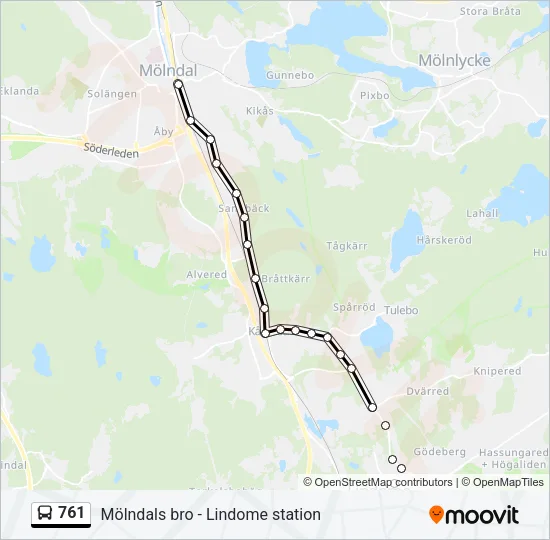 761  Line Map