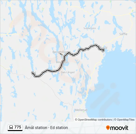 775  Line Map