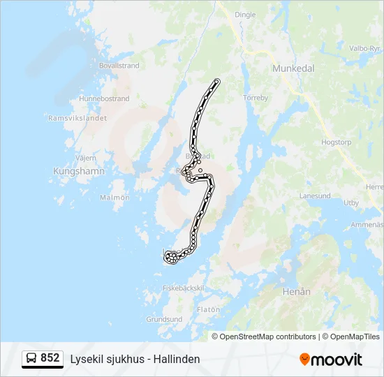 852  Line Map