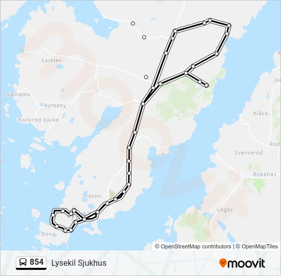 854  Line Map