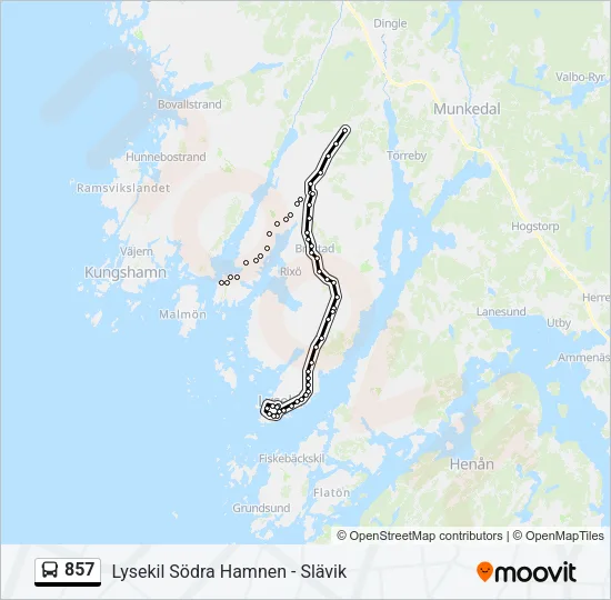 857  Line Map