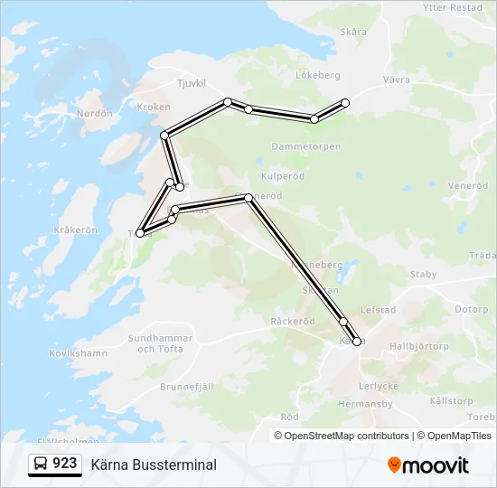 923  Line Map