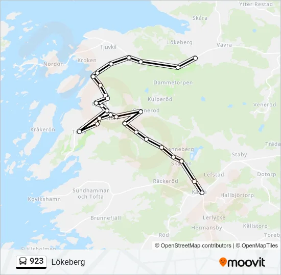 923  Line Map