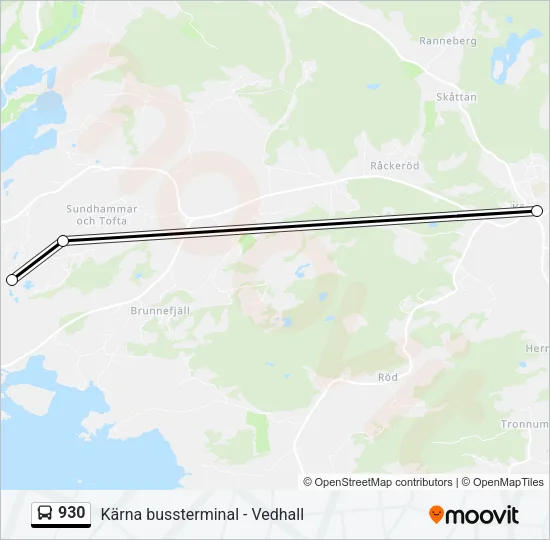 930  Line Map