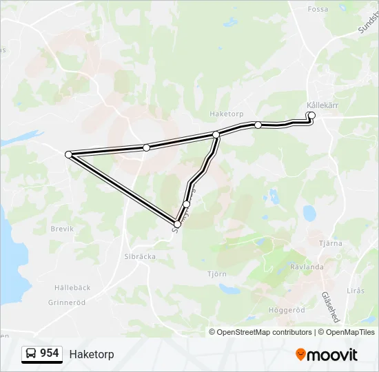 954  Line Map