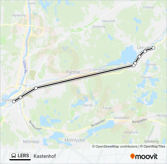 LERS Bus Line Map