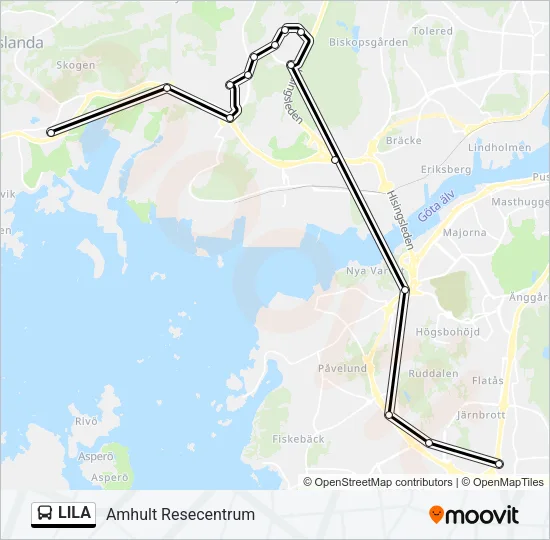 LILA  Line Map