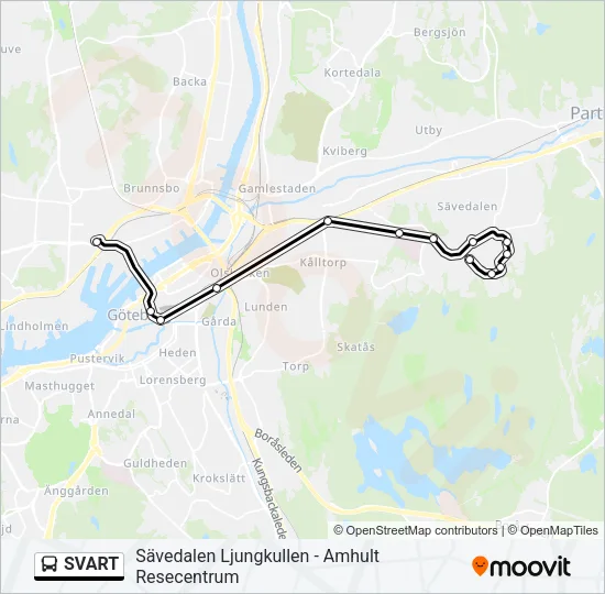 SVART  Line Map