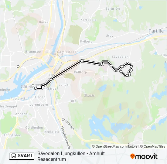 SVART  Line Map