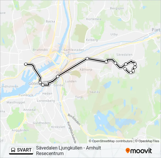 SVART  Line Map