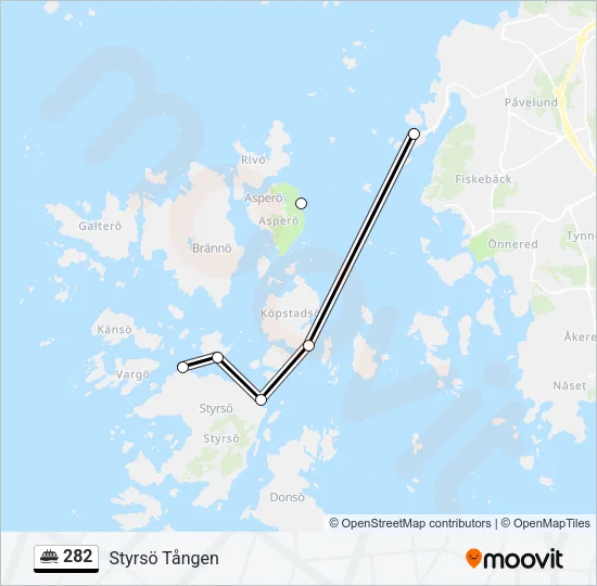 282 Ferry Line Map