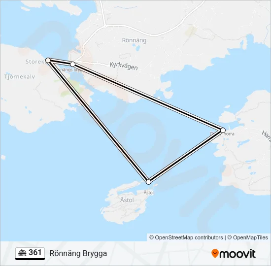 361 Ferry Line Map