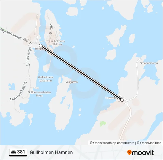 381 Ferry Line Map