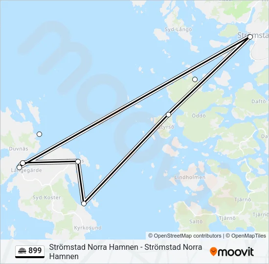 899 Ferry Line Map