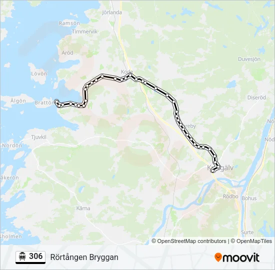 306 Cable Car Line Map