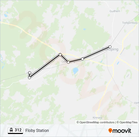 312 Cable Car Line Map