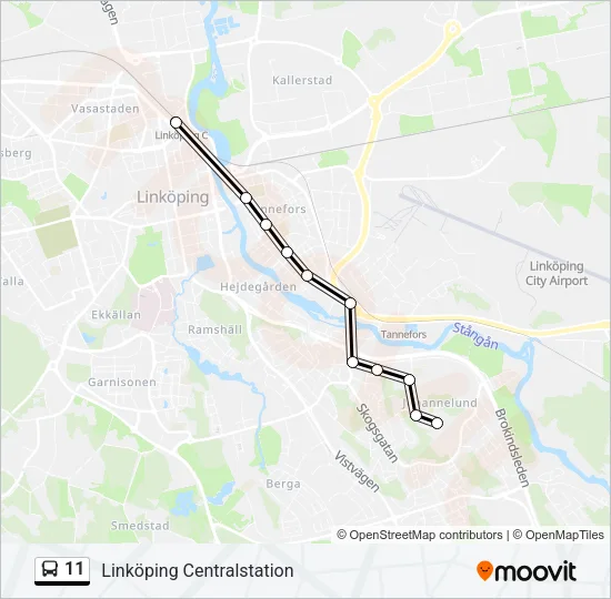 11  Line Map