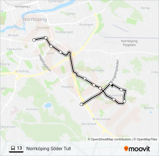 13  Line Map