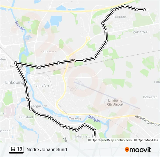 13  Line Map