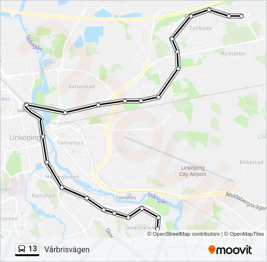 13  Line Map