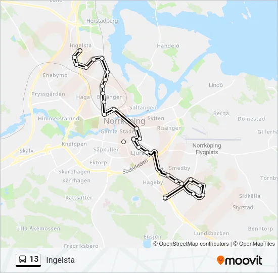 13  Line Map