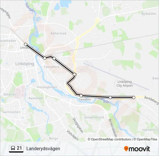 21  Line Map