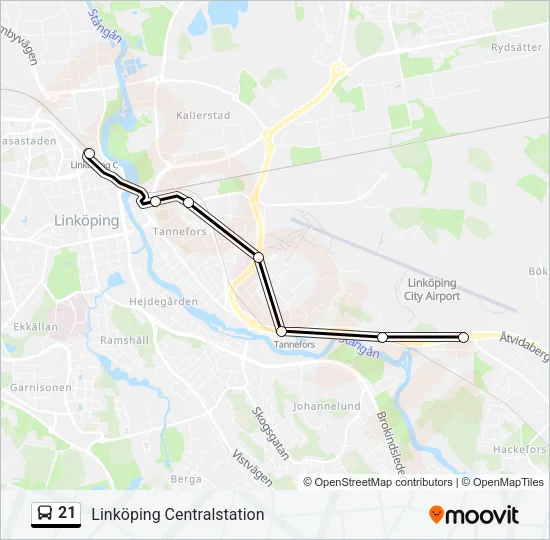 21  Line Map