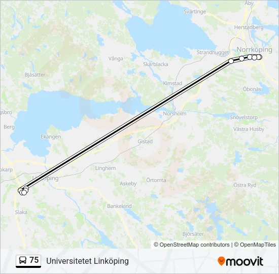 75  Line Map