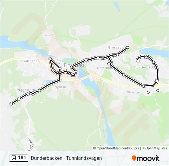 181  Line Map