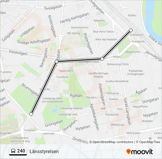 240  Line Map