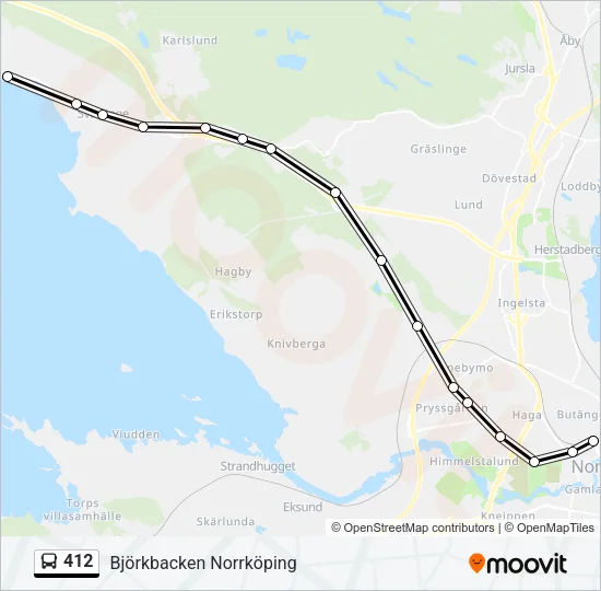 412  Line Map