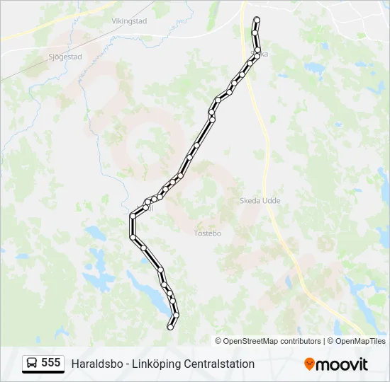 555  Line Map