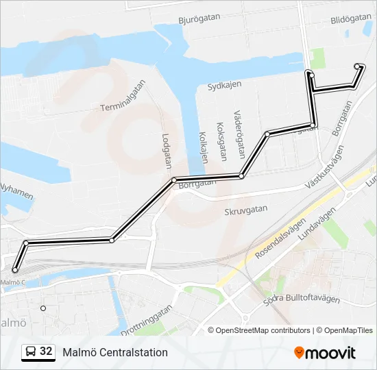 32  Line Map