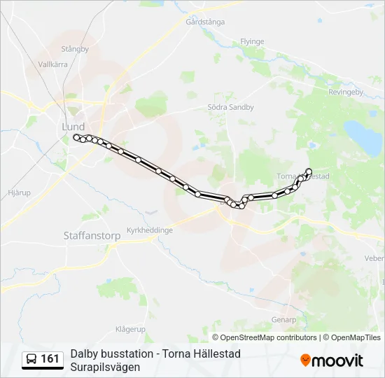 161  Line Map