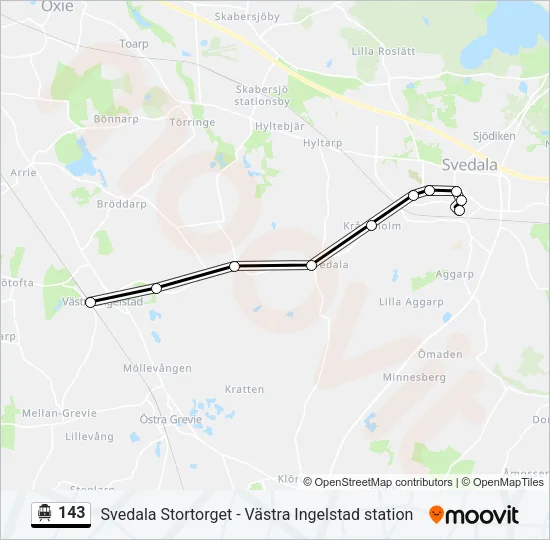 143 Cable Car Line Map