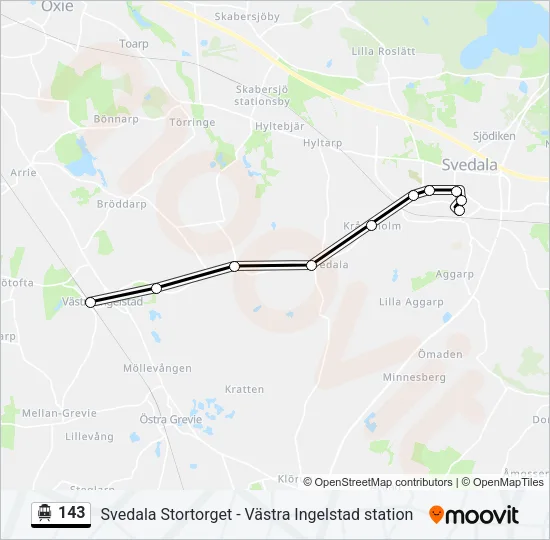 143 Cable Car Line Map