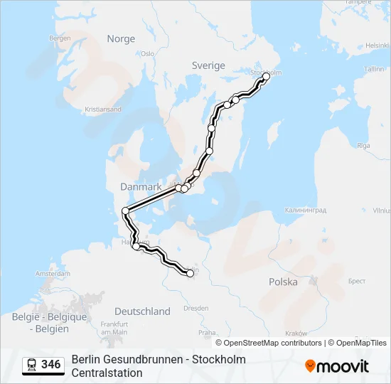 346  Line Map