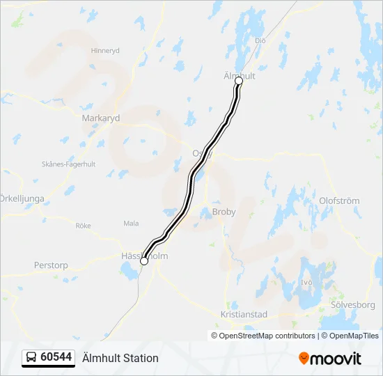 60544  Line Map