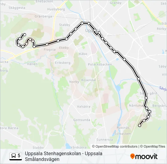 5  Line Map