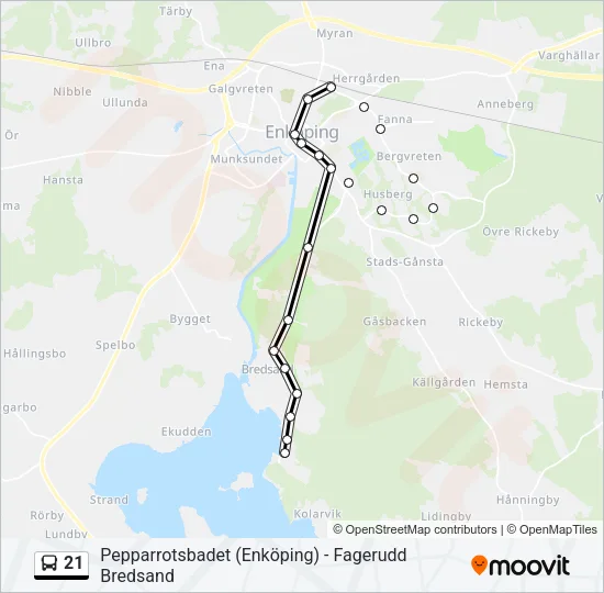 21  Line Map