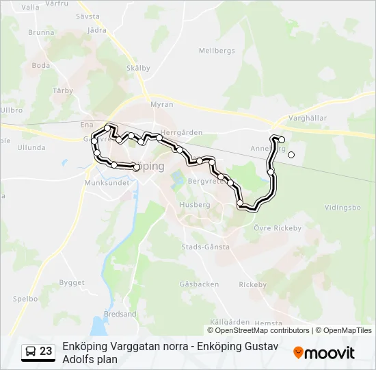 23  Line Map