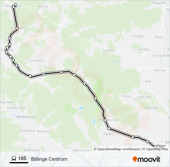 105  Line Map