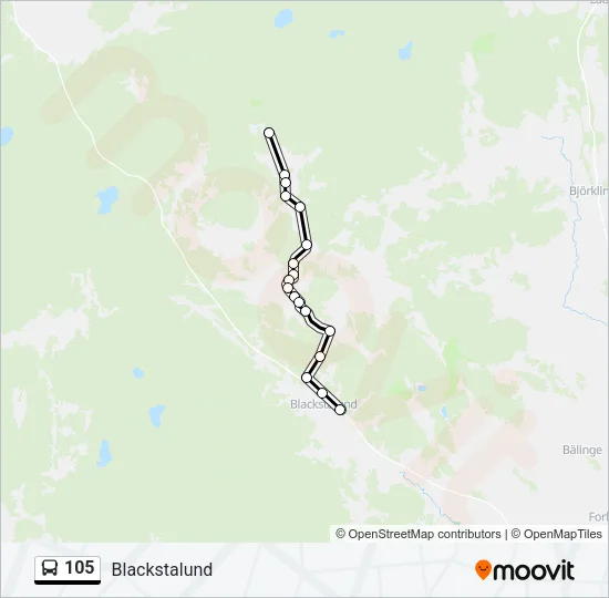 105  Line Map
