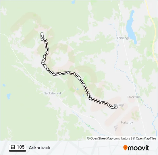 105  Line Map