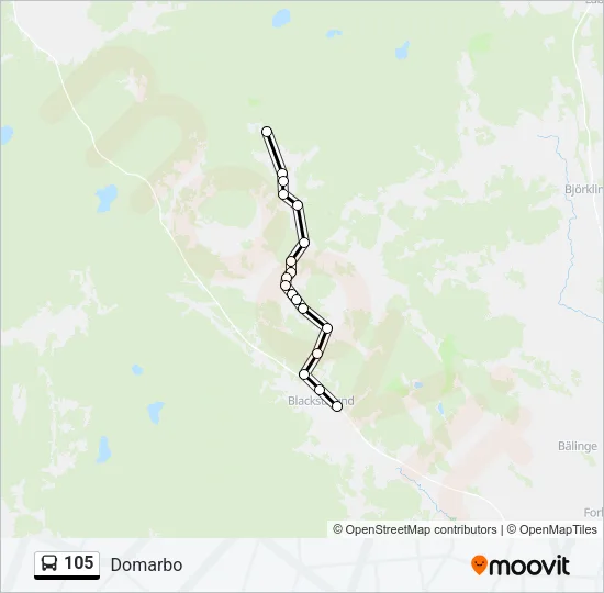 105  Line Map